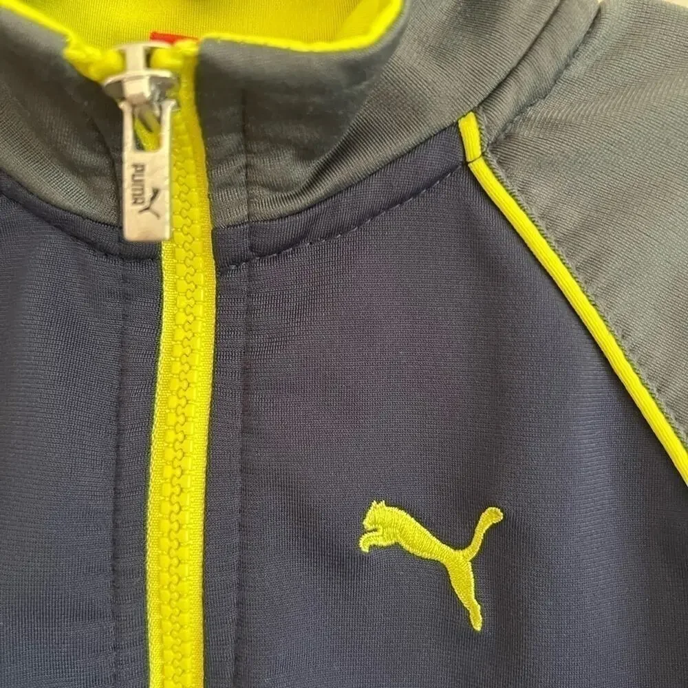 PUMA BOYS FULL ZIP JACKET SIZE 4T MINT